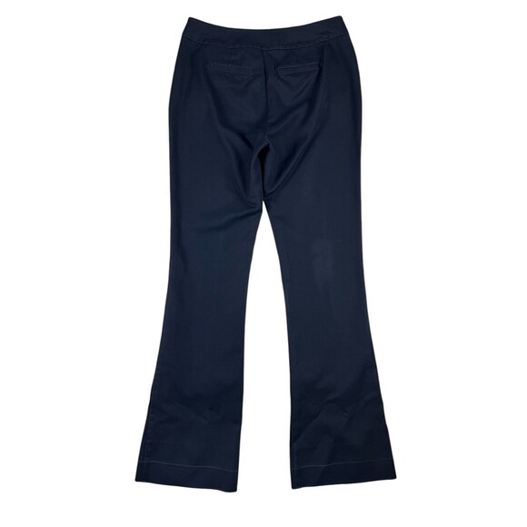 CAbi Mariner Trouser Dress Pants Size 4 Sailor Buttons Side Zip Stretch Navy - Picture 3 of 11